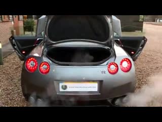 Nissan gtr black edition in gunmetal grey 725bhp stage 4 5 at targa florio cars