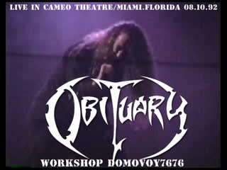 Obituary live in cameo theatre/ (complete show)