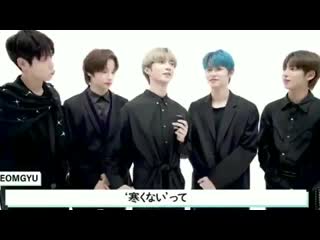 D if you put more strength into your body, you feel colder, so i relax my body and tell myself its not cold