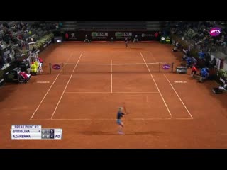 Doubles meets singles on this shotoftheday from @vika7! ibi19