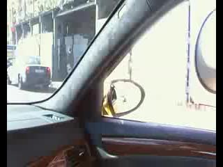 Ноггано угарает в пробке))