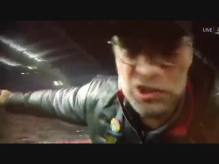 Jurgen klopp reminding to the audience who’s the real mvp