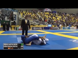 Black belts rodrigo martins ribeiro vs lucas rocha #ibjjfworld16