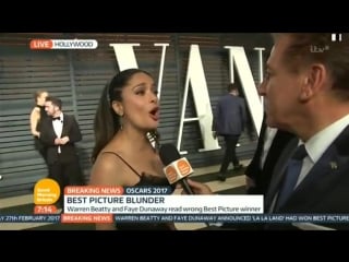 Report on the best picture blunder #6 [oscars 2017] [salma hayek]