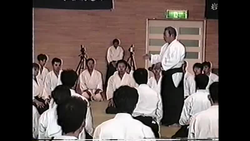 Saito morihiro shihans aikido seminar in yamada iwate pre one day
