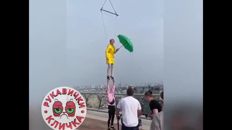 Зйомки передвиборчого ролика верещучки