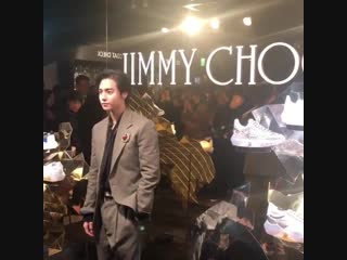 181129 jimmy choo's diamond sneaker lunch event