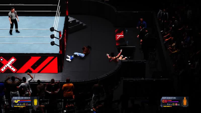 Wwe universal (c) vs (demon) rules match!2 part!