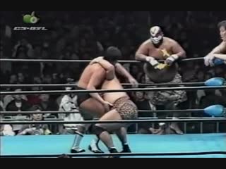 Giant baba/takao omori/masanobu fuchi vs jun izumida/giant kimala ii/tamon honda [jip]