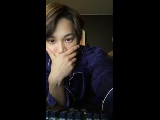 190524 exo's kai instagram live