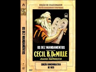 Os dez mandamentos (1923) drama bíblico completo legendado pb