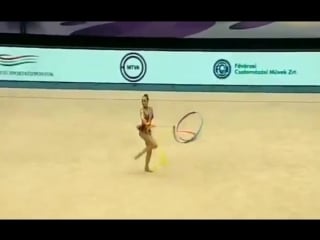 Katsiaryna halkina ribbon ef wc budapest 2015