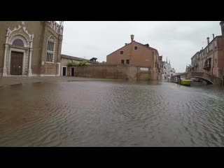 Acqua alta 156 cm 29 ottobre 2018 venezia high tide october 1,56mt 2018 venice