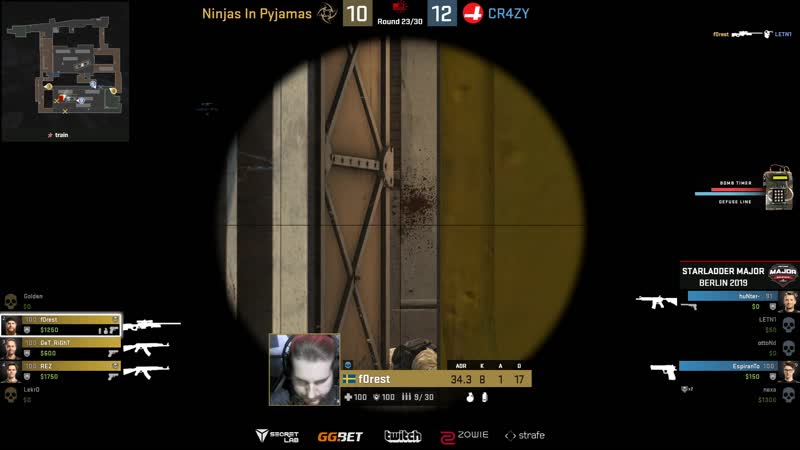 Espiranto 1v3 clutch with deagle
