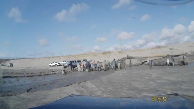 Янтарный сброс от комбината