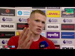 Scott mctominay it was beautiful