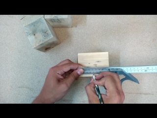 How to make a clock from pallet wood blocks