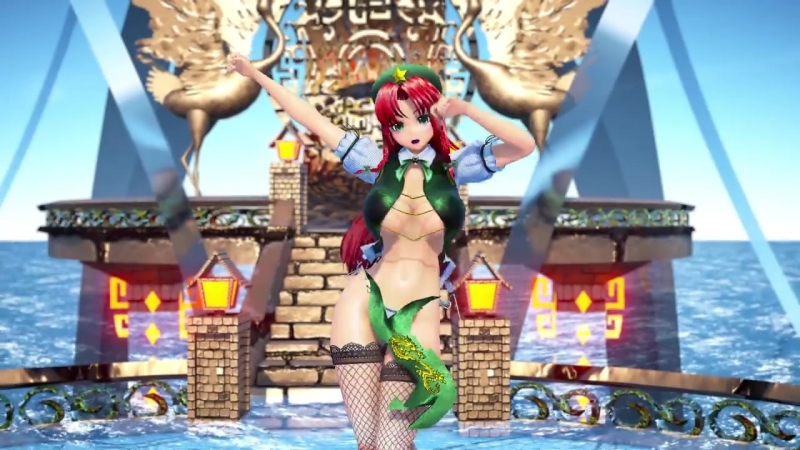 【mmd東方】美鈴ですーぱーあふぇくしょん