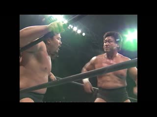 Genichiro tenryu vs kensuke sasaki wrestling world 2000