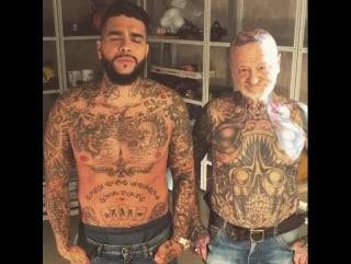 Краткая реприза того как я буду выглядеть в 70 с тату / how i'll look like tattoed in 70