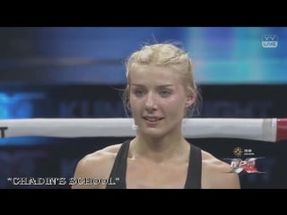 Ekaterina vandaryeva (belarus) vs zeng xiaoting (china) by tko in round 3