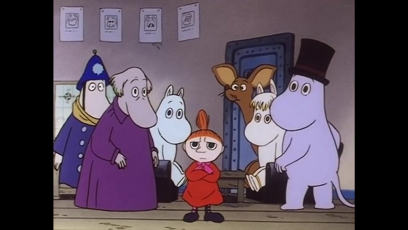 Tanoshii moomin ikka s02e08 a bothersome nephew rus sub
