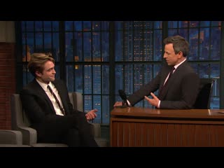 Late night with seth meyers robert pattinson’s pastime while filming the lighthouse involved two adult stores