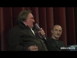 Depardieu alla berlinale terribile camminare tanto se sei grasso