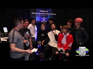 190501 special k & kevin quinn interview bts at the 2019 bbmas @ 104krbefm