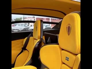 Koenigsegg gemera interior