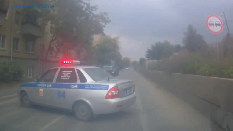 Полицейский разворот в российском понимании