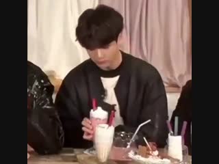 Anyway here’s a video of koo’s face lighting up when he tasted his milkshake
