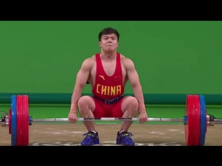 Long quingquan (56kg, china) clean jerks 170kg! together with his 137kg snatch