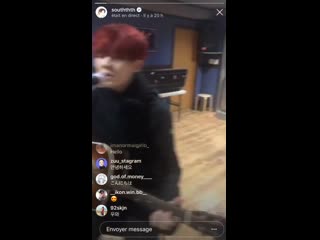 181229 nam taehyun 남태현 (south club사우스클럽) instagram live