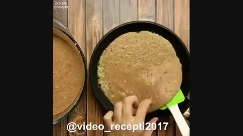 Печеночный тортик