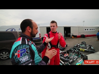 A kart training day for daniil kvyat