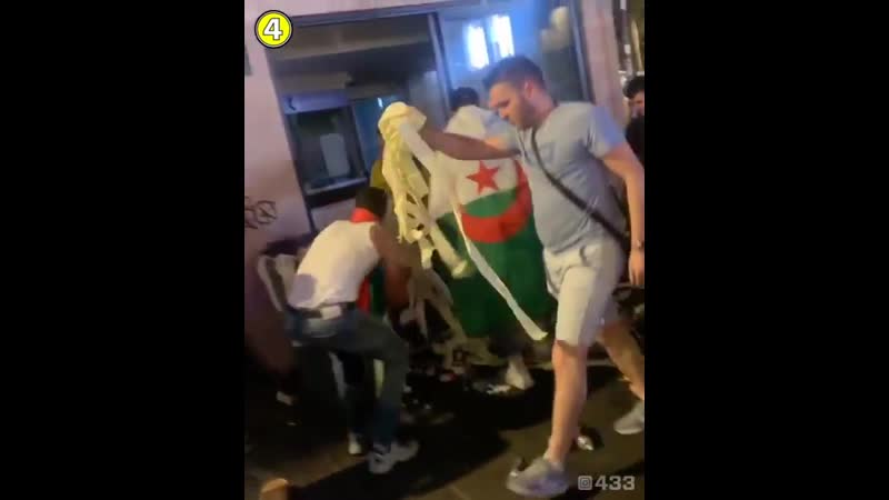 Фаны алжира убирают за собой
