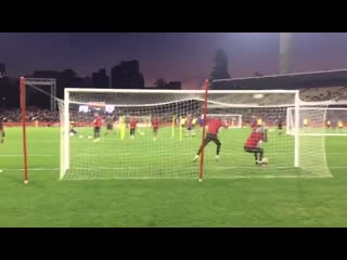 Video rashford goal in perth training today mulive [@footballwest]