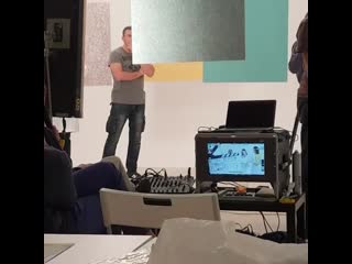 Съемки рекламного ролика silk plaster