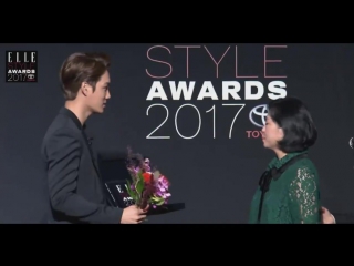 171102 exo's kai super k pop group @ elle style awards