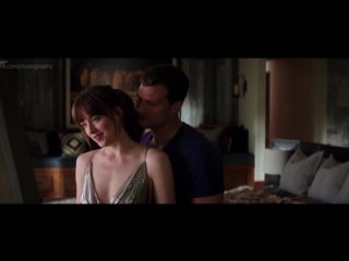 Сексуальная дакота джонсон (dakota johnson) в фильме "пятьдесят оттенков свободы" (fifty shades freed, 2018) 1080p