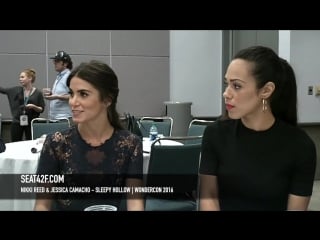 Nikki reed jessica camacho sleepy hollow wondercon 2016 interview
