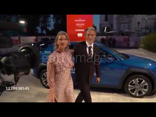 Hanne jacobsen mads mikkelsen at the miss marx screening for the 77th venice film festival more gettyvideo venicefilmfestival