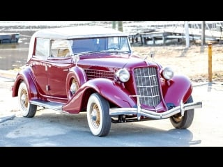 Auburn 851 custom dual ratio phaeton 1935