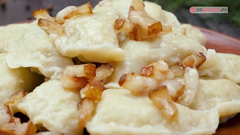 Вареники с картошкой рецепты от со усом