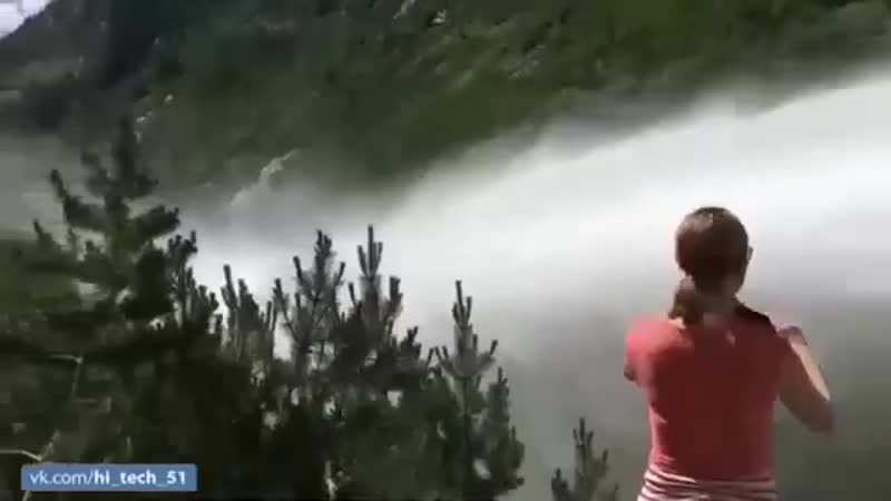 Слив плотины наглядно