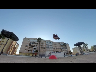 Spanish beach flips