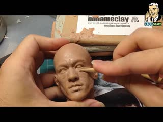 How to sculpt hyperrealistic bruce lee part 7 additional facial refinement