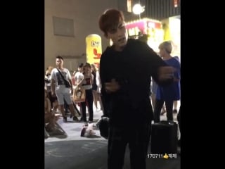 110717 jingyu bts fire