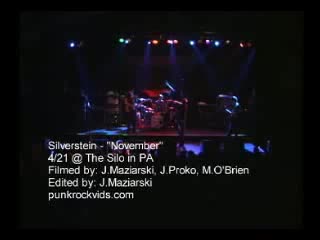 Silverstein november live